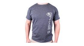 P5 Vertical Logo T-Shirt - Heather Grey